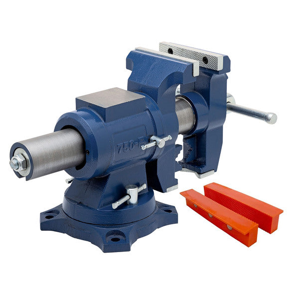 Yost 750-E Multi Jaw Rotating Vise System with MU360 Jaw Cover Kit