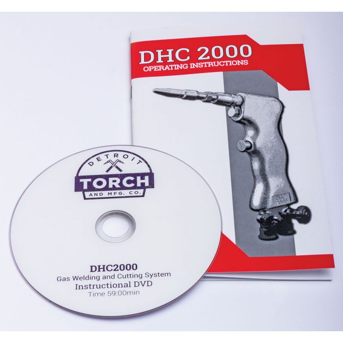 Detroit Torch DCH2000 Gas Welding Torch ProMaster Kit Manual and DVD