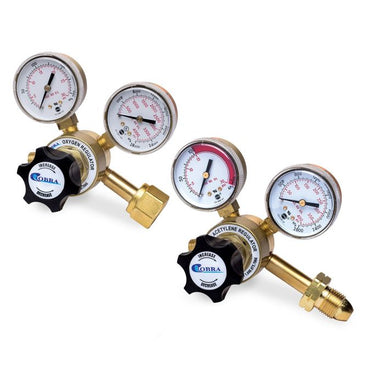 Detroit Torch Lower Pressure Regulators Oxygen and Acetylene