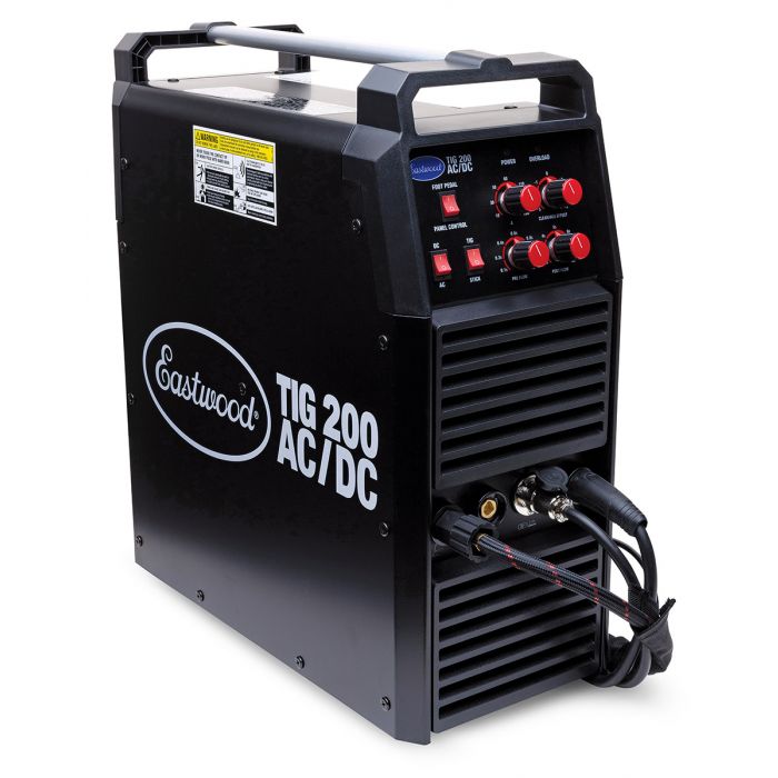 Eastwood TIG 200amp and Versa Cut Front and Side View