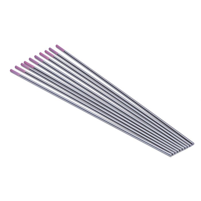 Pink and Silver Rod Eastwood 3/32 Inch Multi-Mix Tungsten 10 Pack TIG - TEMM-332-10T