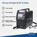 Eastwood Elite 200AMP LCD Digital TIG Features Page