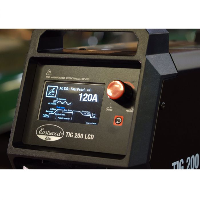 Eastwood Elite 200AMP LCD Digital TIG Digital Display