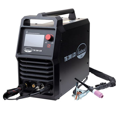 Eastwood Elite 200AMP LCD Digital TIG Front and Side  View
