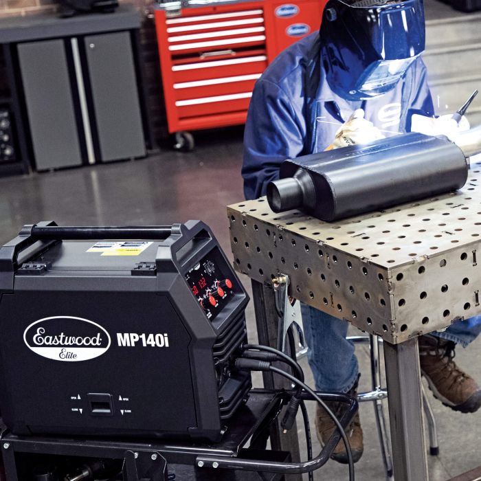 Eastwood Elite MP140i Welding in Shop