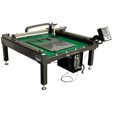 Eastwood Elite Versa-Cut 60 CNC Table Full Setup with Plate cut on table