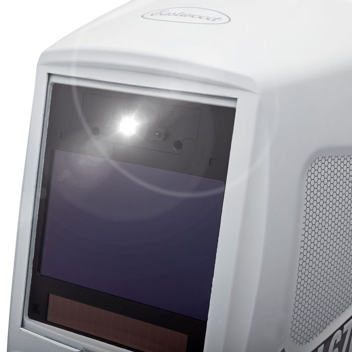 Eastwood L6700 LED Welding Helmet LED Light On