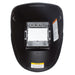 Eastwood XL View Auto Darkening Welding Helmet - XL9300
 Black protective face shield with control panel and labels on a white background