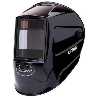 Eastwood Large View Auto Darkening Welding Helmet - L6700 Front and Side View