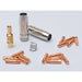 Silver Brass and Copper Eastwood MP140i Welder Consumable Kit
