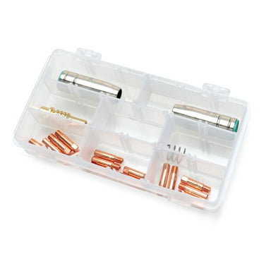 Clear Plastic Organizer Eastwood MP140i Welder Consumable Kit