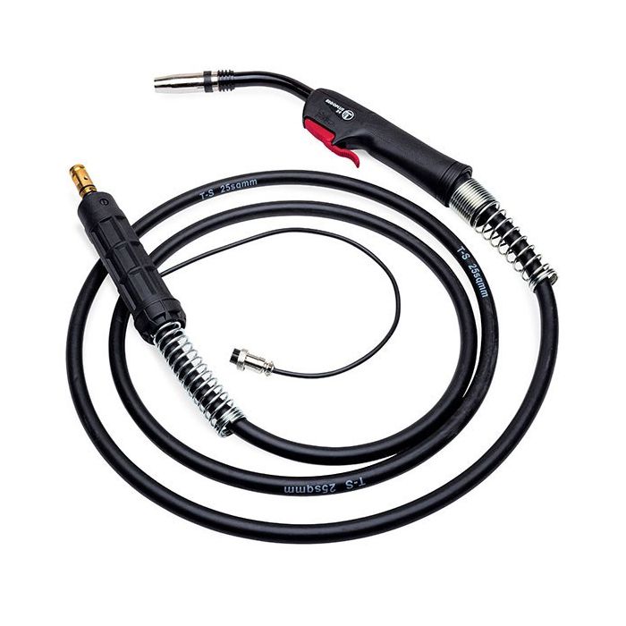 Eastwood MP250 MIG Welder Torch black and silver welding lead