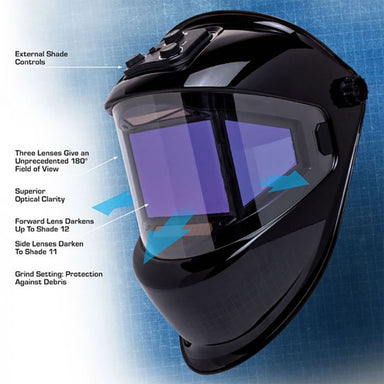 Eastwood Panoramic View True Color Welding Helmet Key Features