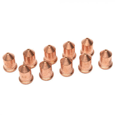 Copper Cone Shaped Tips Eastwood Versa-Cut 40/60 CNC Machine Torch HD Nozzles 10 Pack