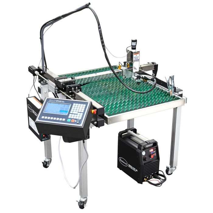 Eastwood Versa-Cut 40 2x2 CNC Table Full Setup Top View