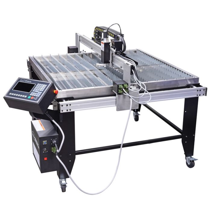 Eastwood Versa-Cut 40 CNC Plasma Table Angled view of complete setup
