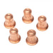 Copper Nozzles for Eastwood Versa-Cut 60 CNC Hand Torch Consumables Kit