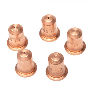 Five copper welding nozzles Eastwood Versa-Cut 60 CNC Hand Torch Nozzles 5 Pack