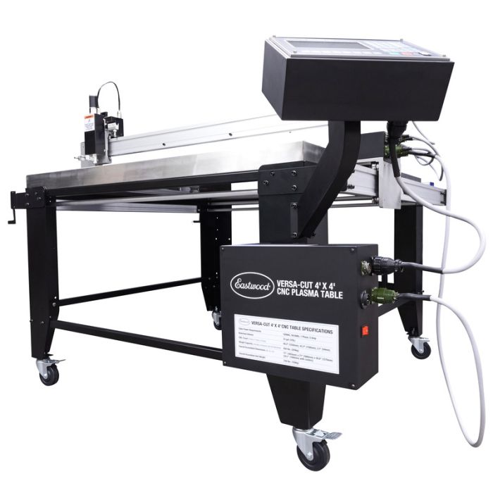 Eastwood Versa-Cut 4x4 CNC Plasma Table Side View of Power Supply