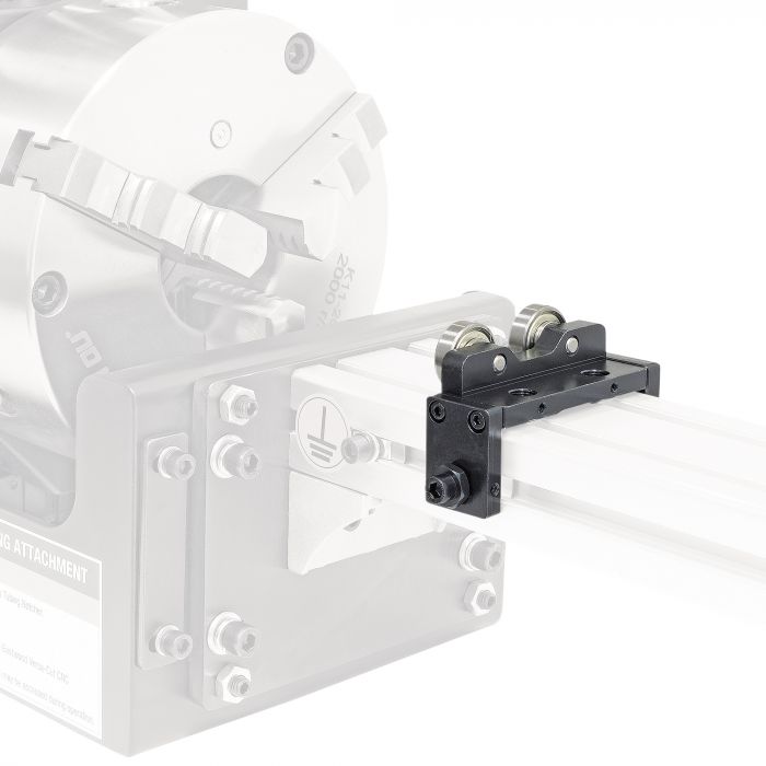 Bearing guide installation location on the Eastwood Versa-Cut CNC tubing notcher