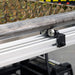 Replacement bearing guide riding on the support rail of the Versa-Cut tubing notcher
