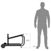 Size comparison image of the Eastwood low profile welding cart.
