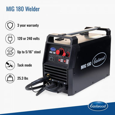 Eastwood MIG 180 Welder Features 