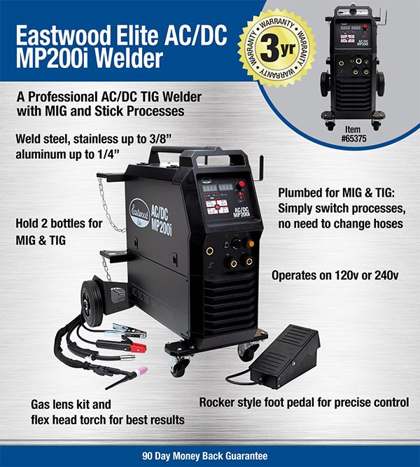 Eastwood Elite MP200i ACDC Features Page