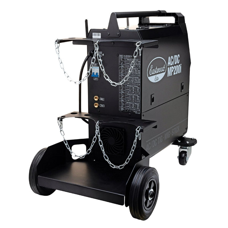 Eastwood Elite MP200i ACDC Back and Duty Cycle View