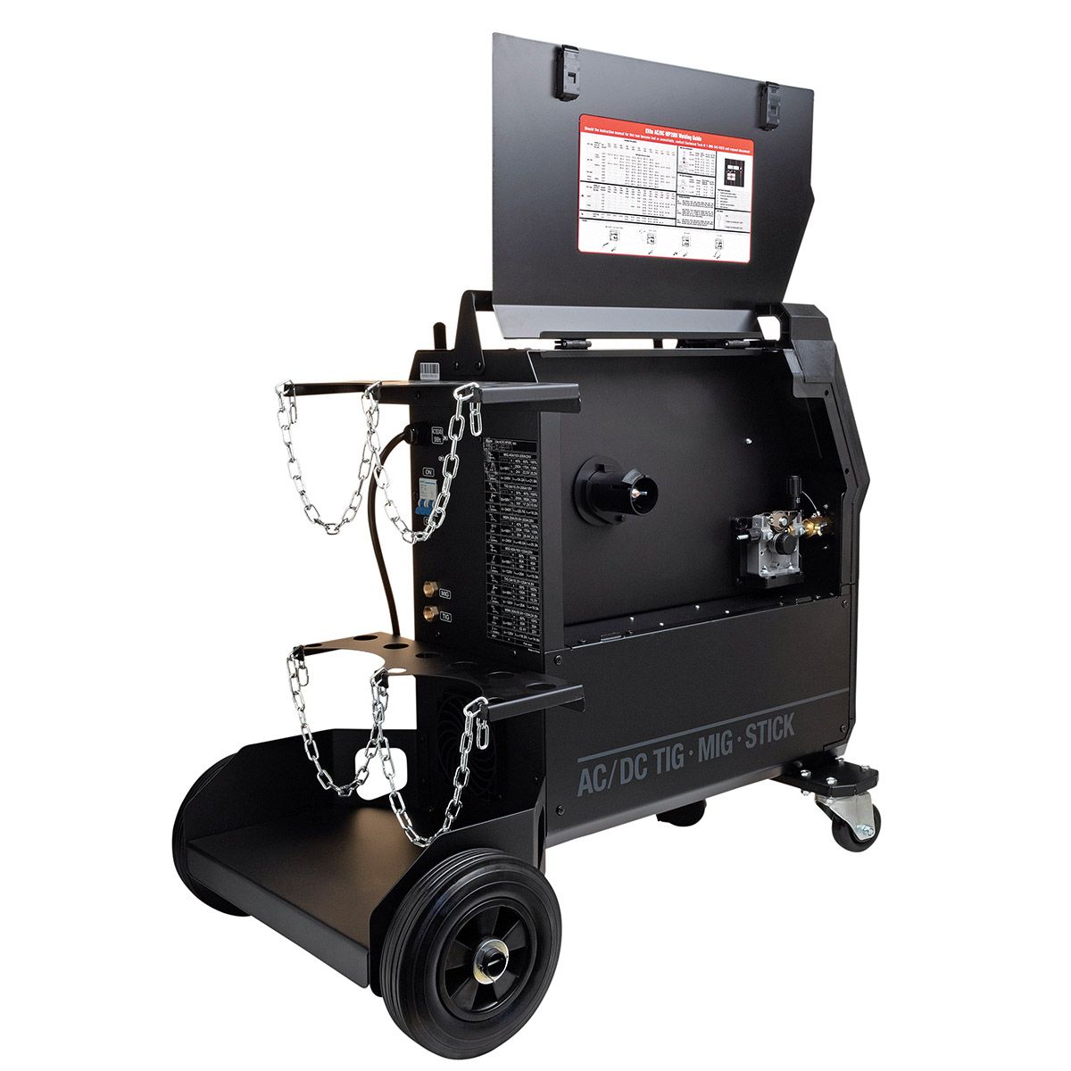 Eastwood Elite MP200i ACDC Side Feeder Box View