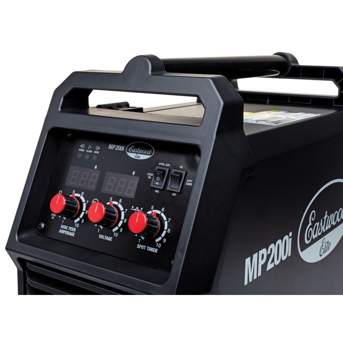 Eastwood MP200i Welder Angled Control Screen