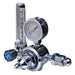 Argon regulator and flowmeter included with the Eastwood TIG 220 AC/DC welder

