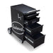 Eastwood welding cart with four pull-out storage drawers for welding accessories and consumables.
