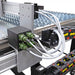 Cable management and torch routing system on the Eastwood Versa-Cut 5x5 CNC plasma table