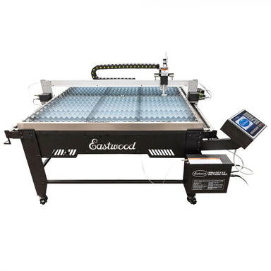 Front angle view of the Eastwood Versa-Cut 5x5 CNC plasma table
