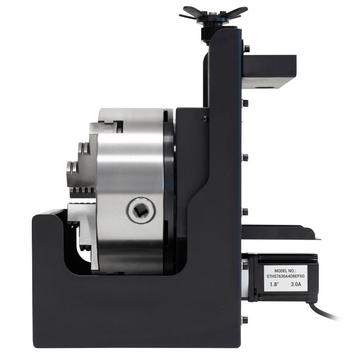 Side view of the Eastwood Versa-Cut CNC tubing notcher attachment