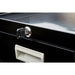 Eastwood Welding Cart 4-Drawer Lockable Storage Cabinet installed on a welding cart