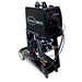 Eastwood welding cart supporting a MIG welder and shielding gas cylinder.
