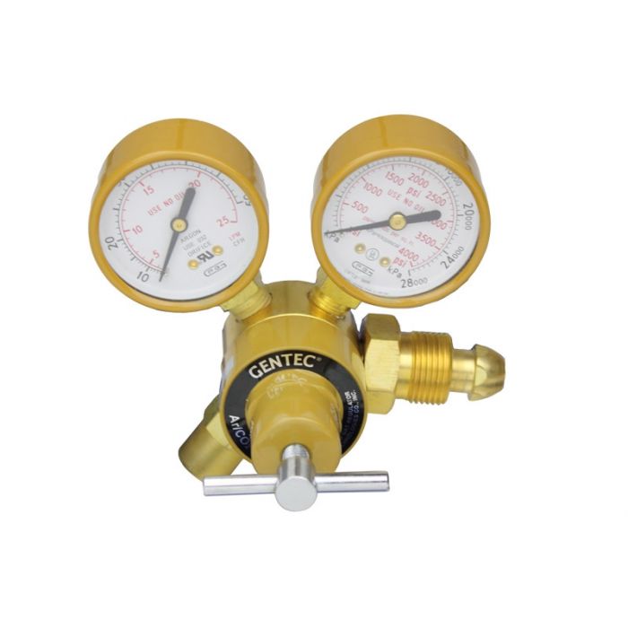 Gentec LightMedium Duty Flow Gauge Regulator - 790AR-50 Full View