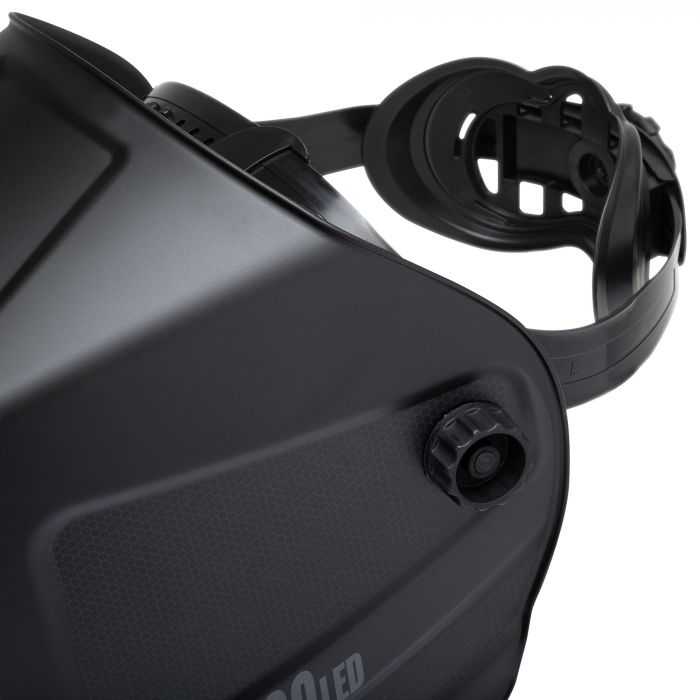Eastwood L6700LED Welding Helmet Dark Edition Rear Support with Adjustment