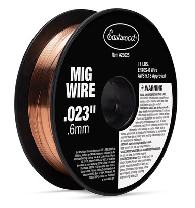 Black and Bronze Eastwood MIG Welding Wire 0.023 11lb