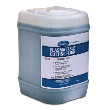 Clear Jug with Green Eastwood CNC Plasma Cutting Table Fluid - 5 Gallon